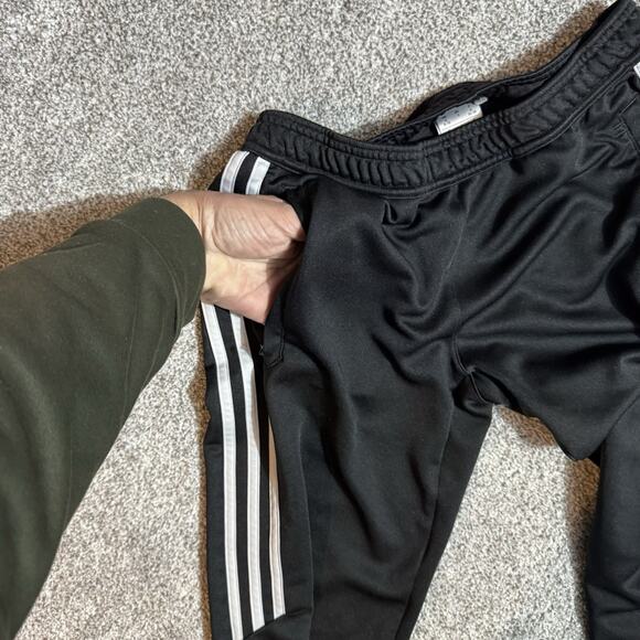 Adidas Track Pants Women Size Small Athletic Streetwear Gorpcore Ankle Zip 2010s - Picture 8 of 14
